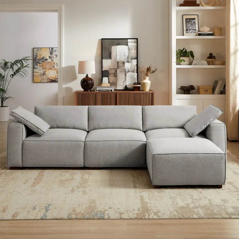 Novelle Cotton Blend Modular Sofa