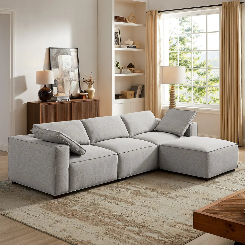 Novelle Cotton Blend Modular Sofa