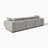 Novelle Cotton Blend Modular Sofa