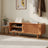 Oakley Solid Wood Shoe Rack Bench