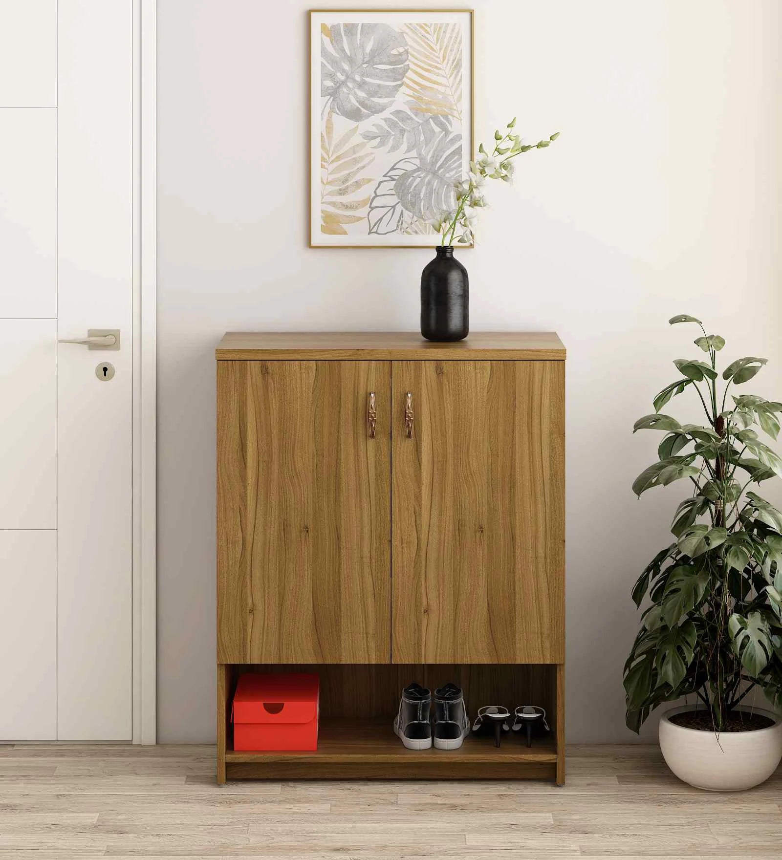Orlena Solid Wood Cabinet
