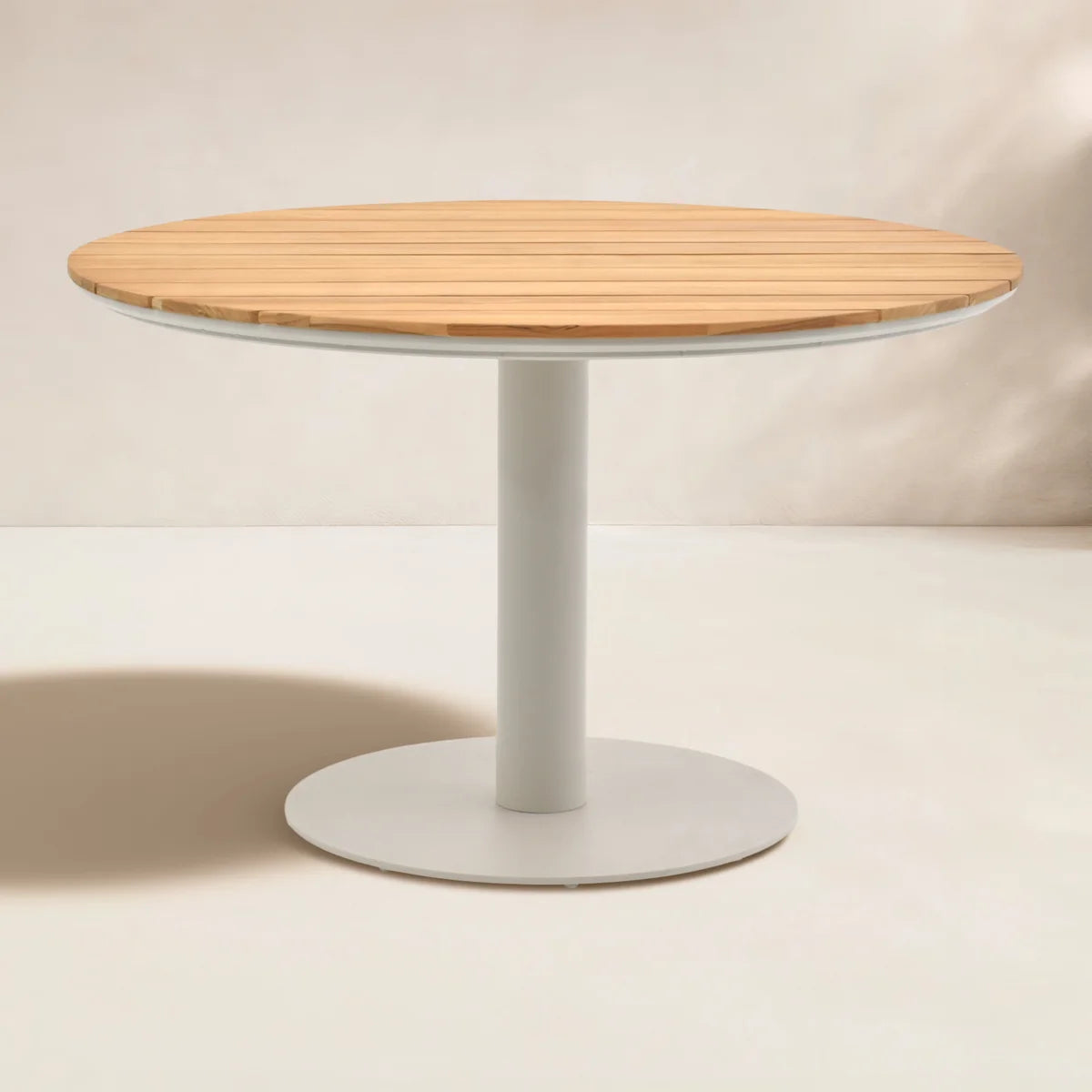 Teak Neo Round  Dining Table