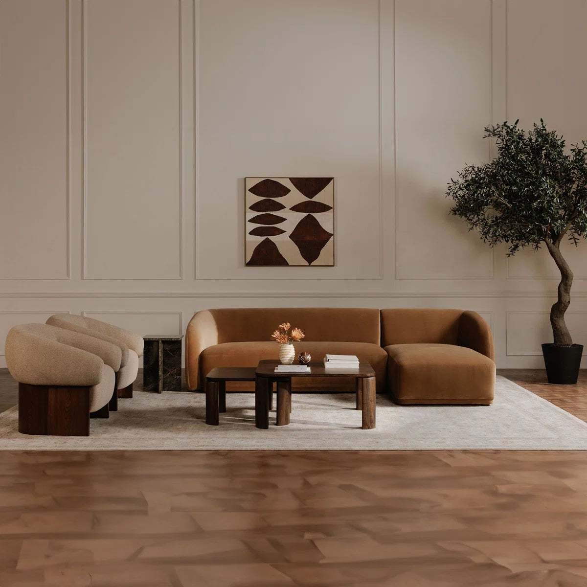 Avarion Modern Sectional Sofa