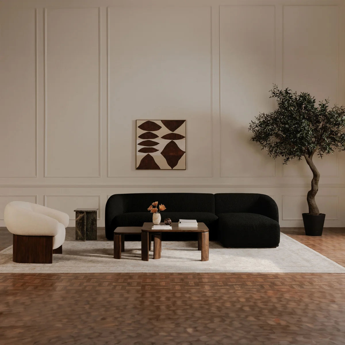 Avarion Modern Sectional Sofa