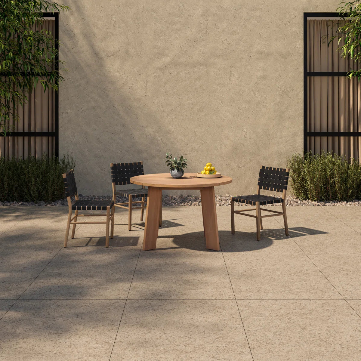 Solo  Teak Patio Dining Table