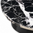 Black Marble Nesting Coffee Table Set (Set of 2)