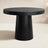 Black Rounded Dining Table