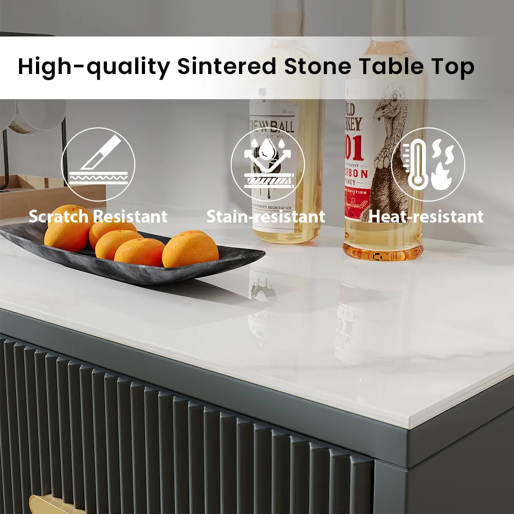 RDX Rolex Sideboard Buffet Cabinet