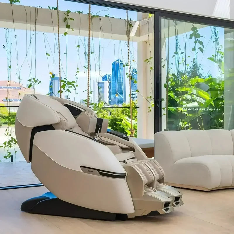 Advanced AI Robotic Massage Chair (Beige)