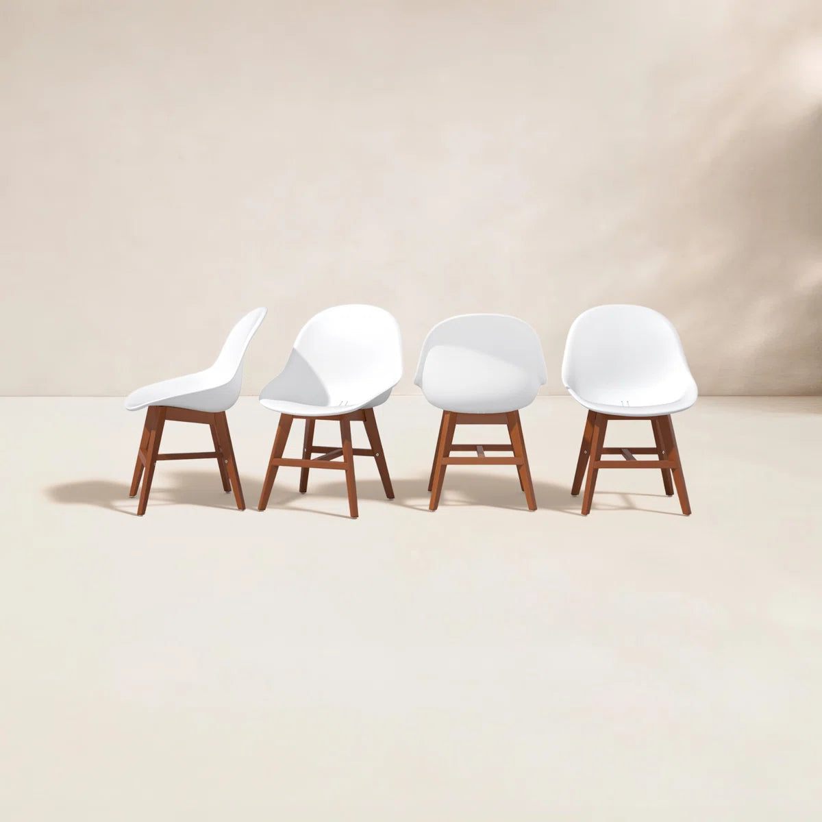 All-Weather Wicker Outdoor Dining Side Chair (Set of 4)
