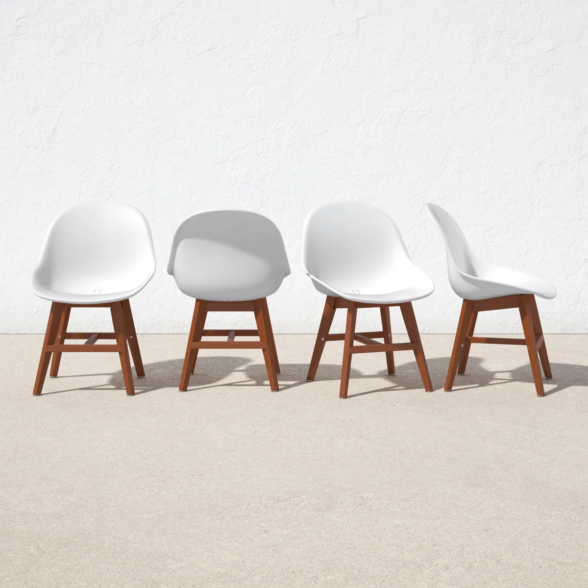 All-Weather Wicker Outdoor Dining Side Chair (Set of 4)