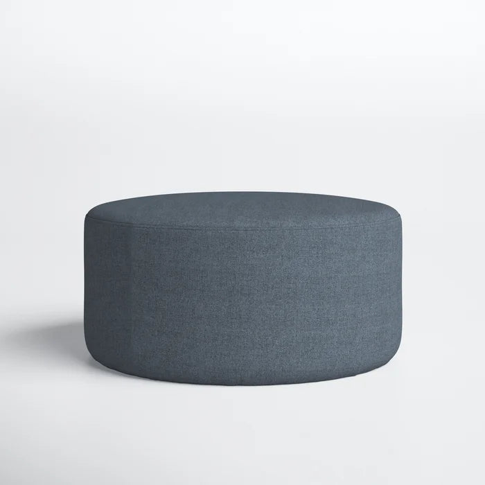 Real Rounded Cocktail Ottoman