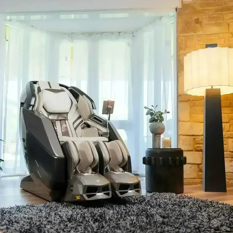 AI Robotic Massage Chair (Glacier Silver)
