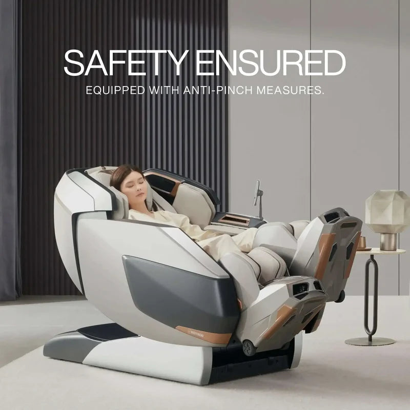 AI Robotic Massage Chair (Glacier Silver)