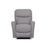 Grace Single Seater Manual Recliner - Grey