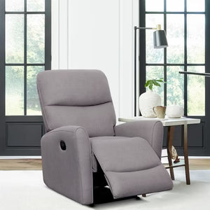 Grace Single Seater Manual Recliner - Grey