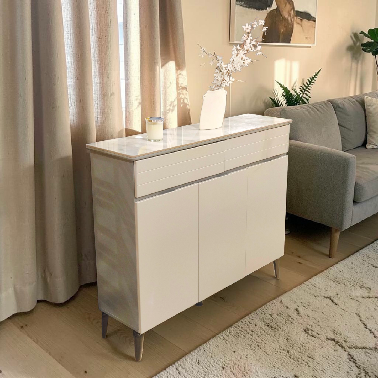 Serenité Marble Sideboard