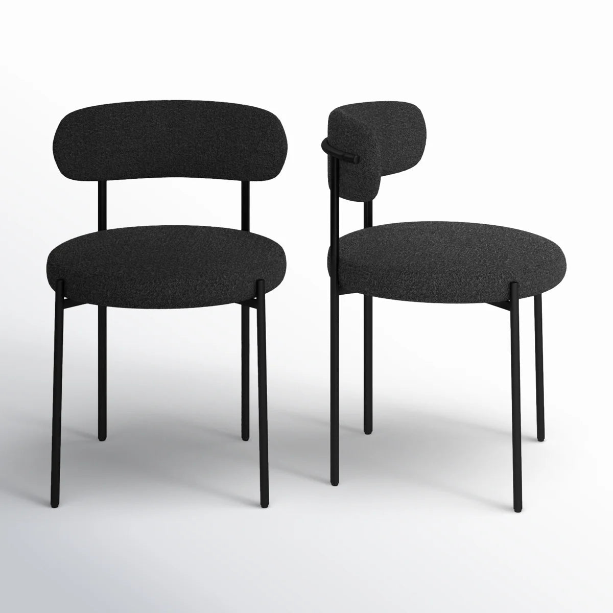 Sherlahome Back Boucle Chair