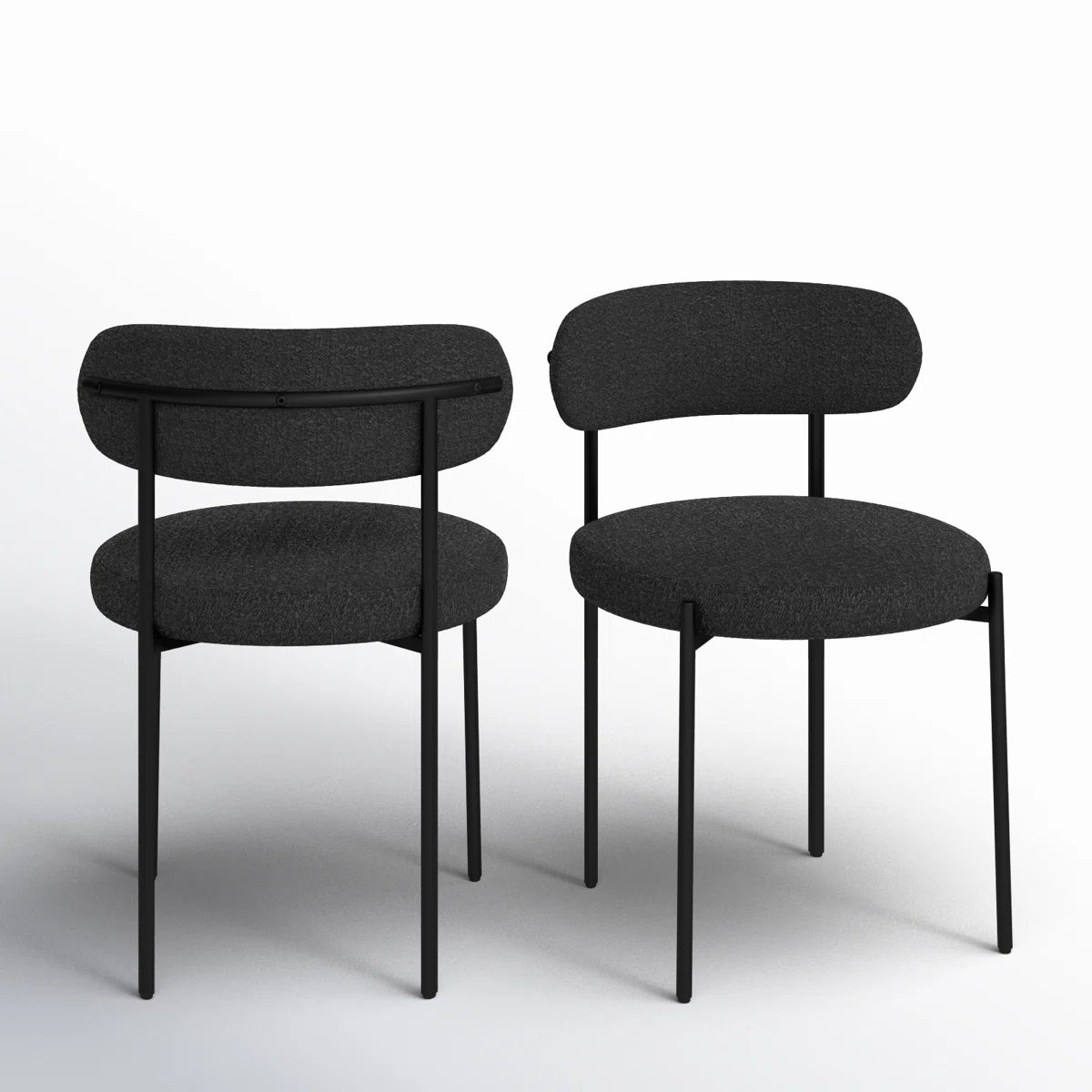 Sherlahome Back Boucle Chair