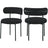 Sherlahome Back Boucle Chair