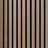 Walnut Slatted Wall Panel
