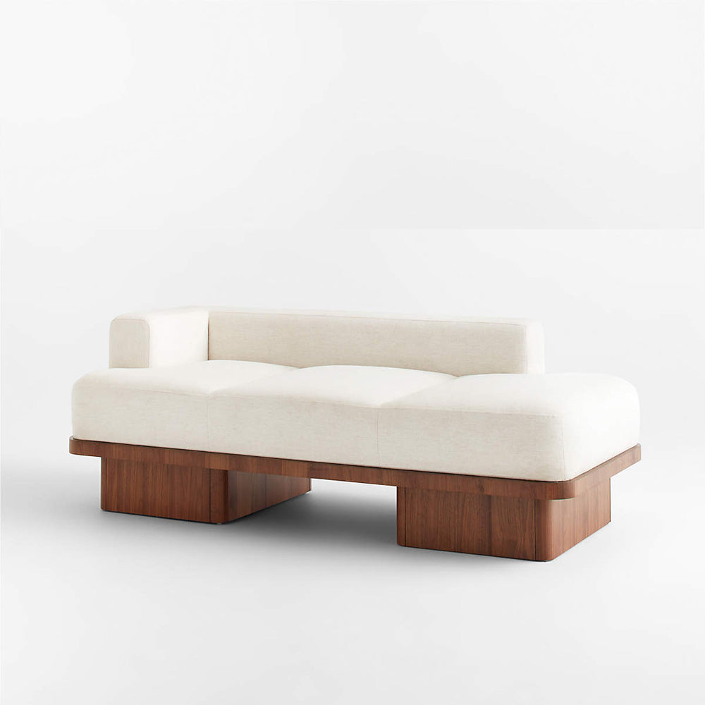 Snow Upholstered Chaise loungue