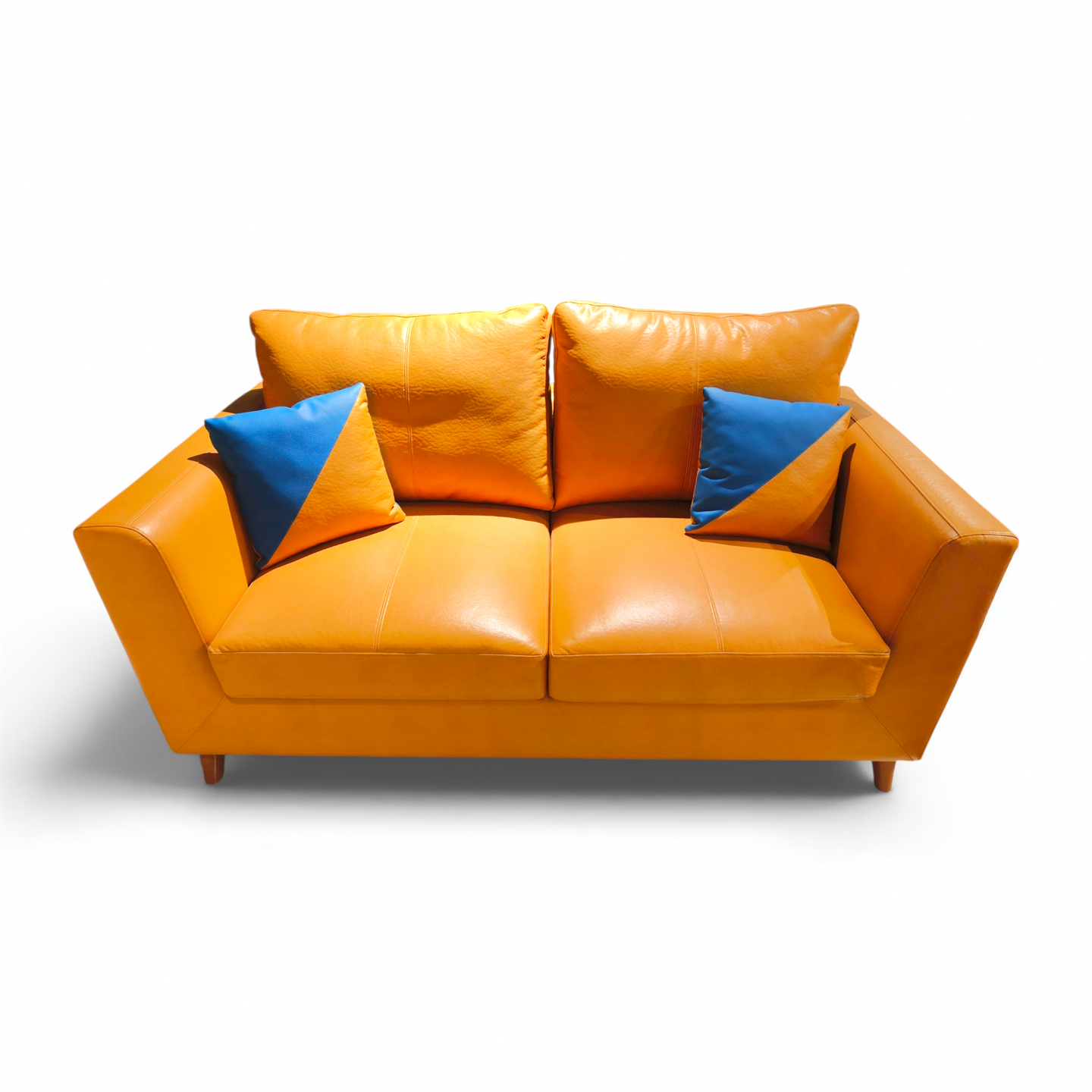 Solaro Orange Duo Sofa