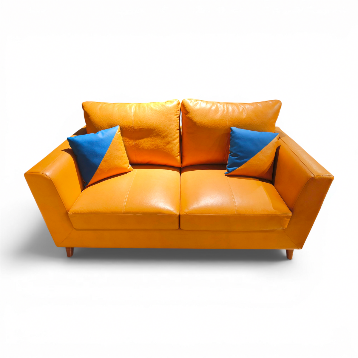 Solaro Orange Duo Sofa