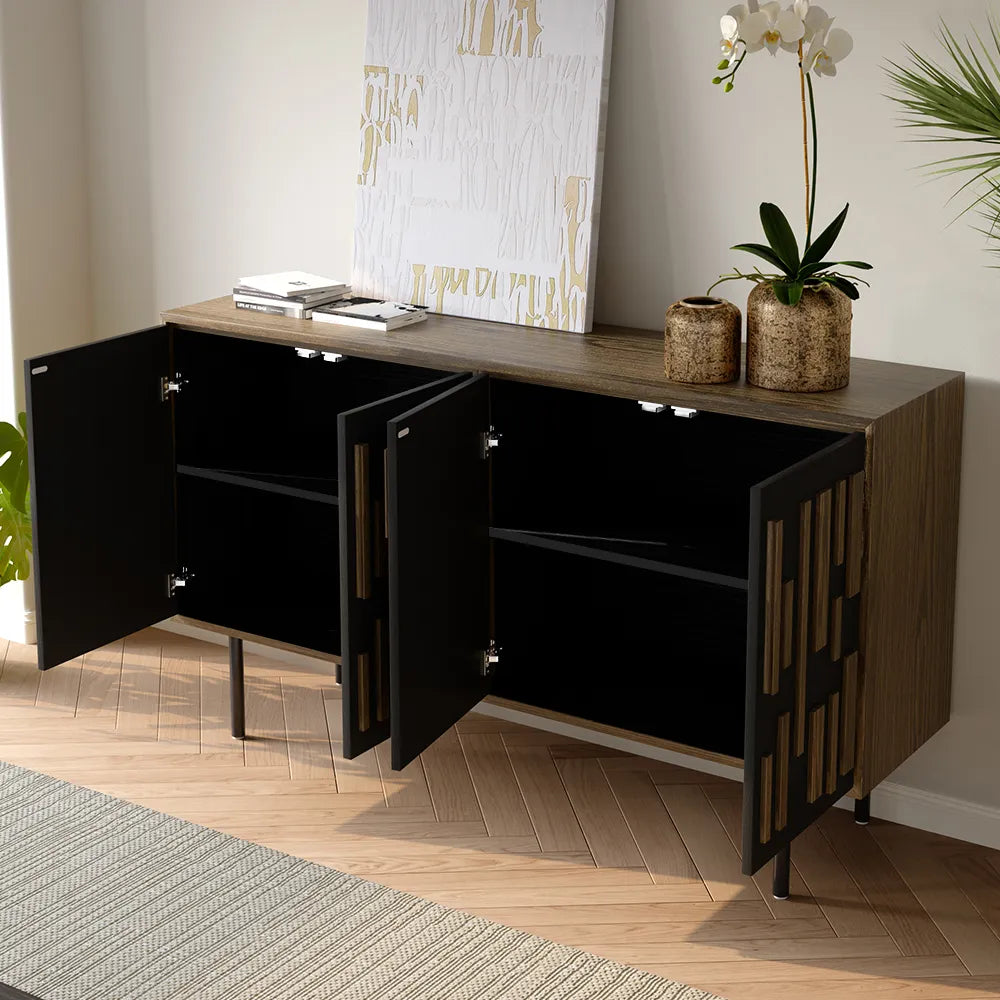 Solid Wood TV Stand