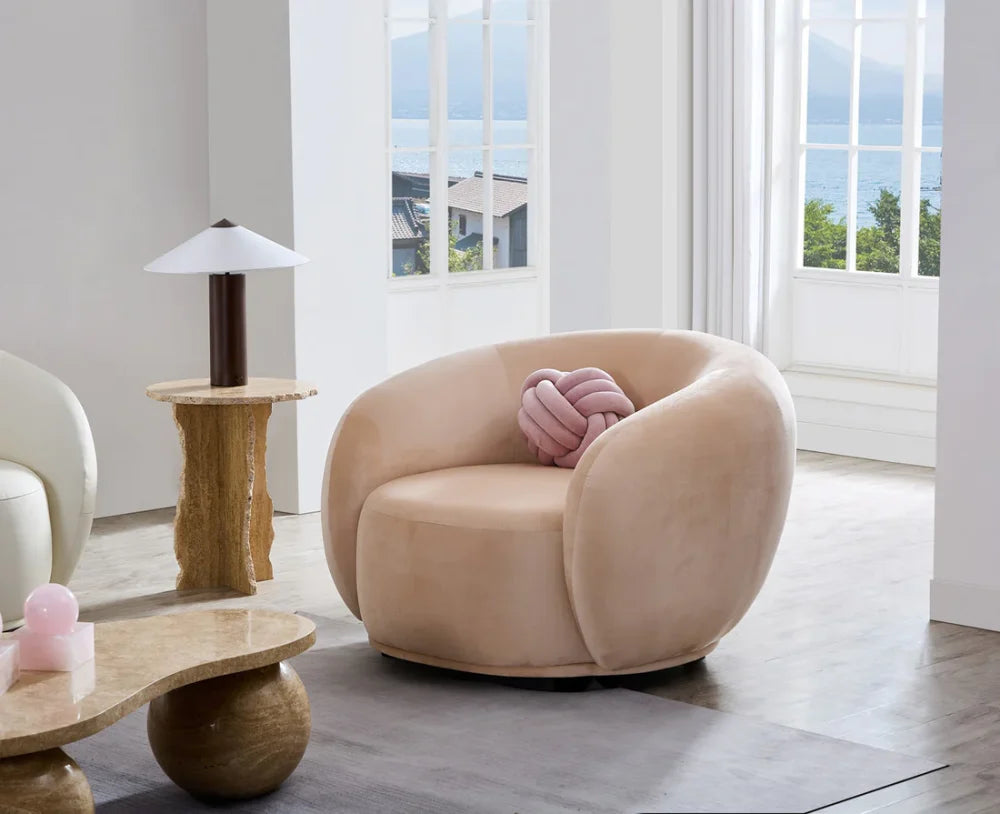 Solis Velvet Armchair