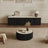 Sorella Solid Wood Round Coffee Table