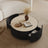 Sorella Solid Wood Round Coffee Table