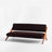 Sorelle Espresso Velvet Sofa