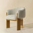 Swiss Dining Armchair – Rustic Oak