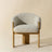 Swiss Dining Armchair – Rustic Oak