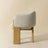 Swiss Dining Armchair – Rustic Oak