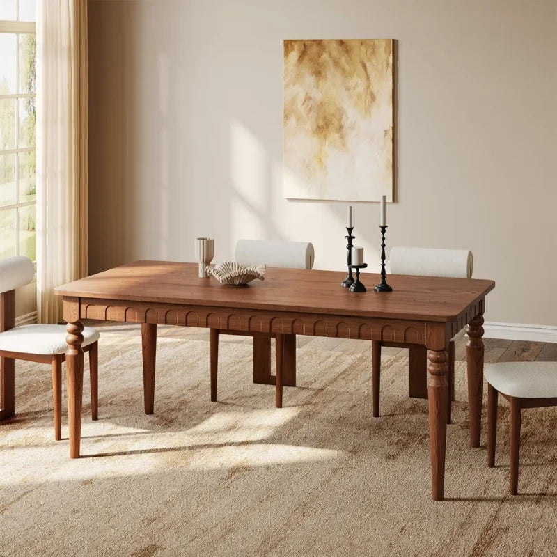 Ash Wood Dining Table