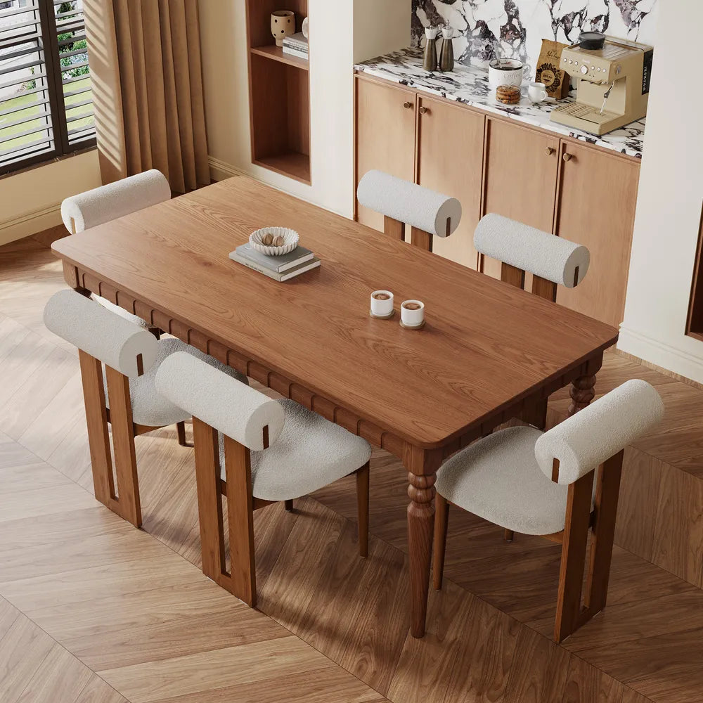 Ash Wood Dining Table