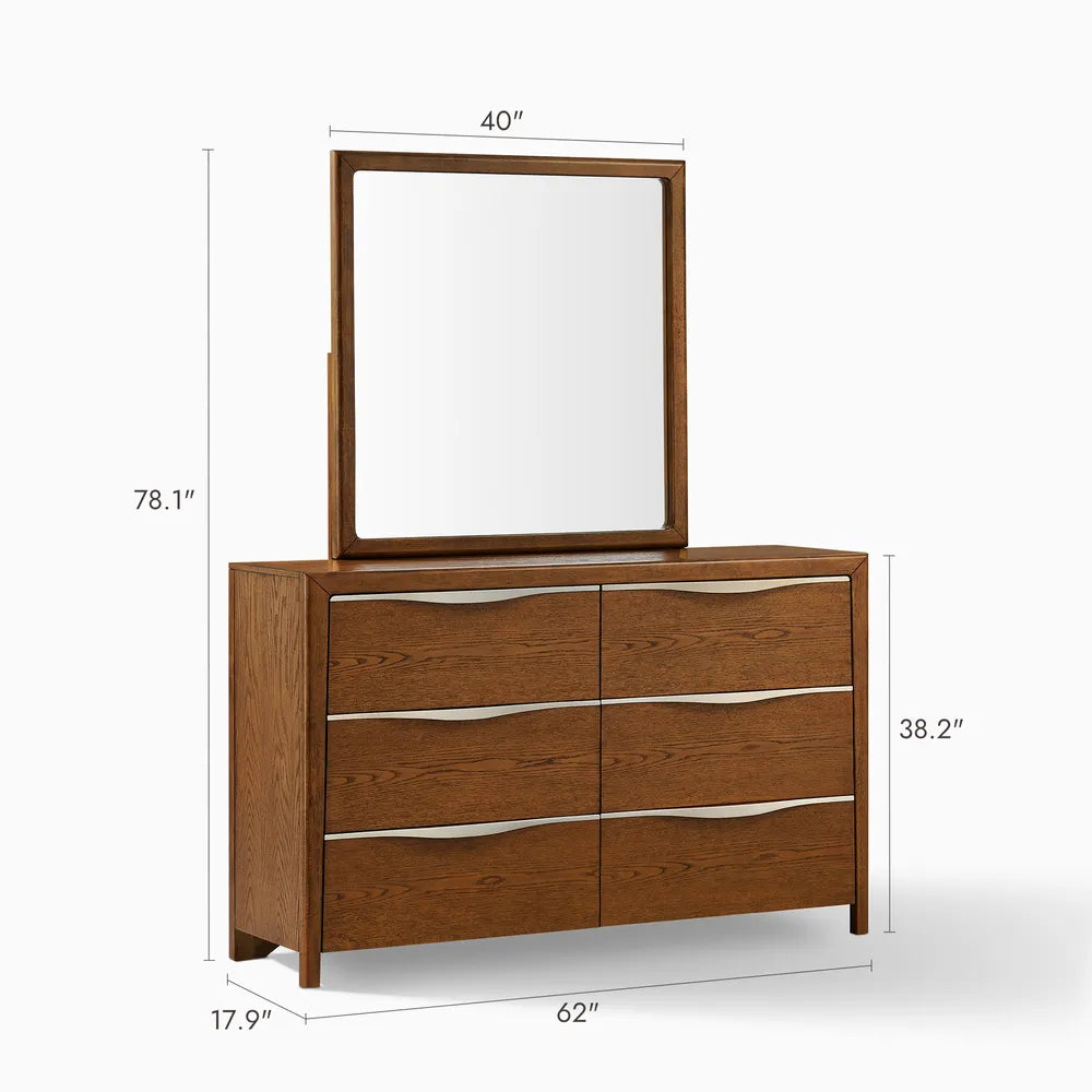 The Elowen Mirror Dresser Set