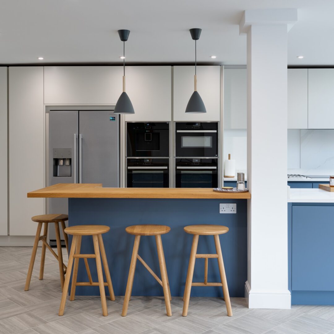 The Blue & Oak Family Kitchen