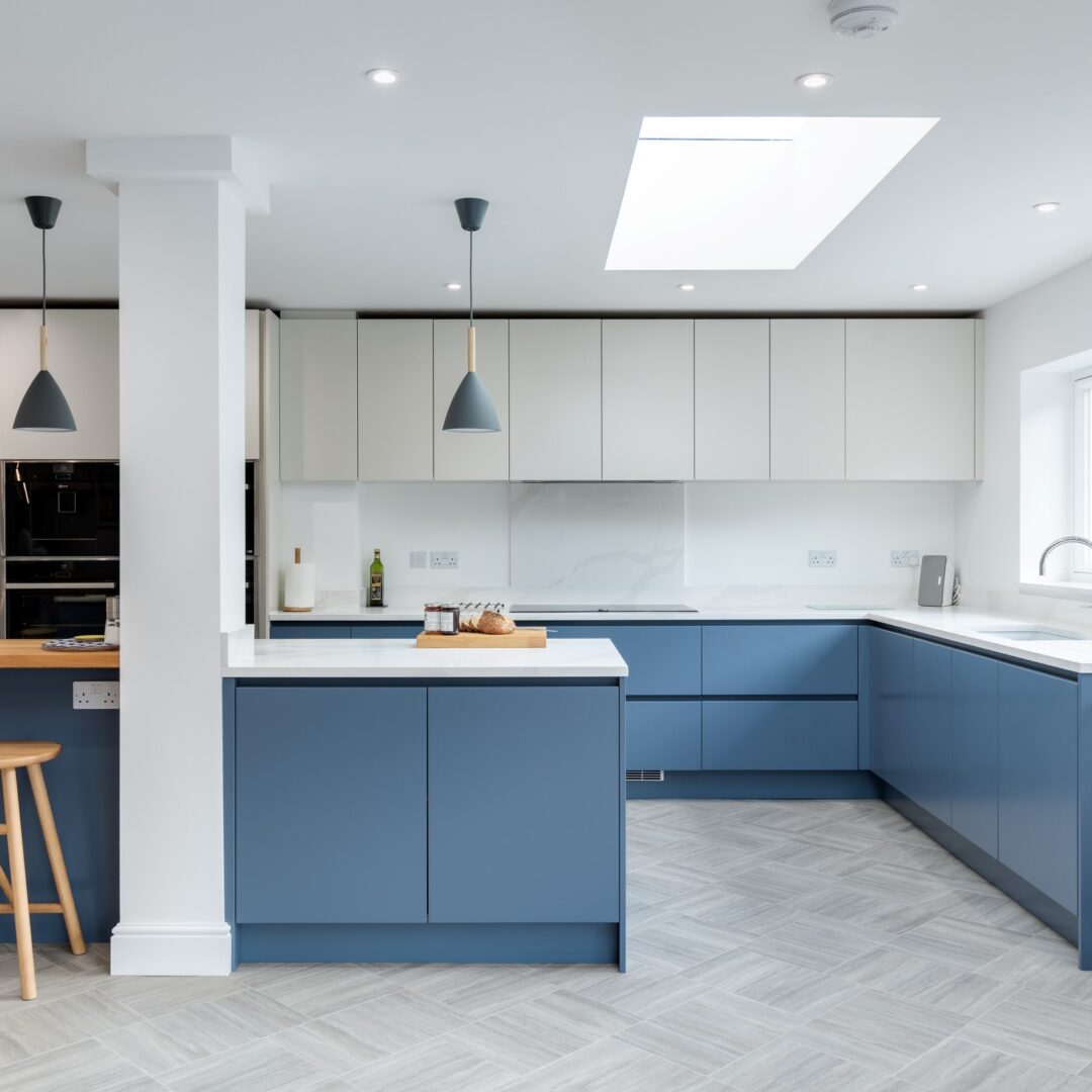 The Blue & Oak Family Kitchen