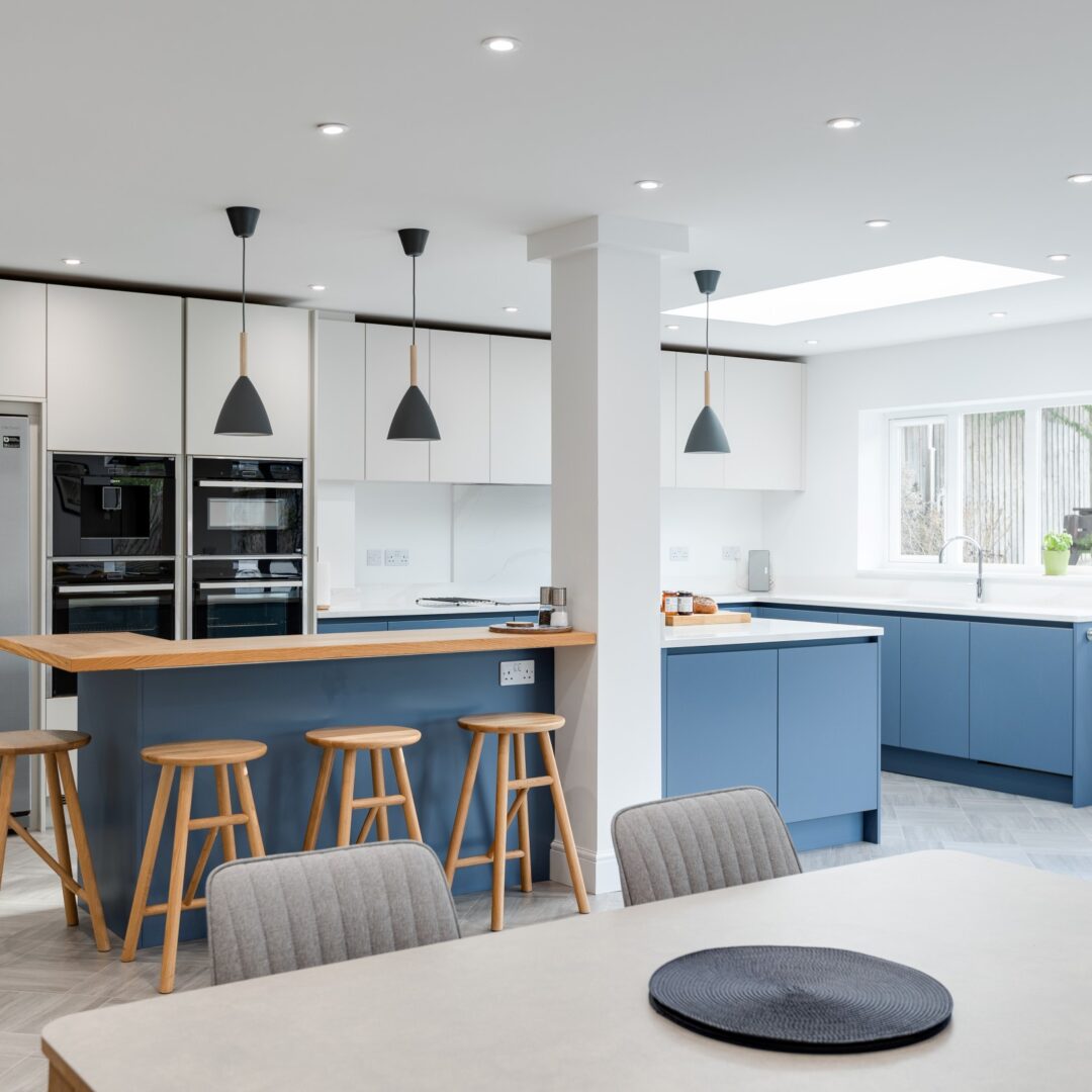 The Blue & Oak Family Kitchen