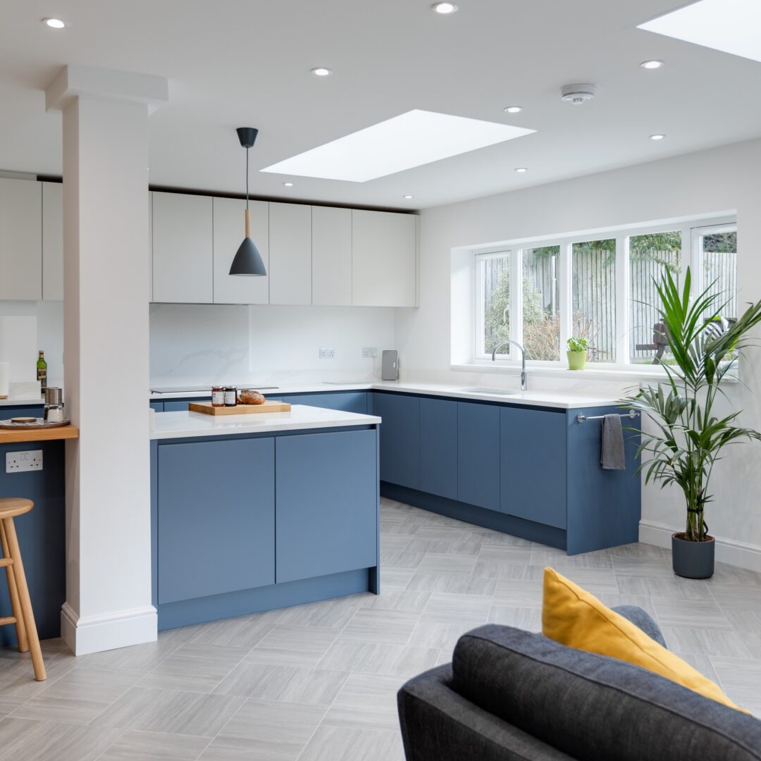 The Blue & Oak Family Kitchen
