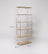 Modern Brass Wall Shelf