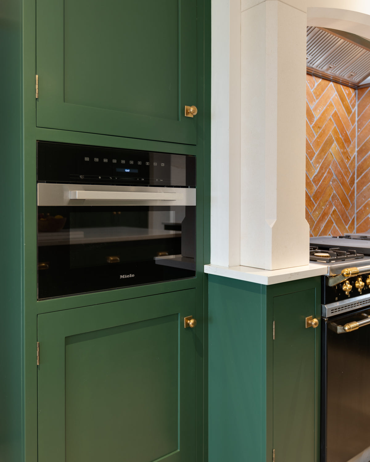 The Classic Country Green Kitchen