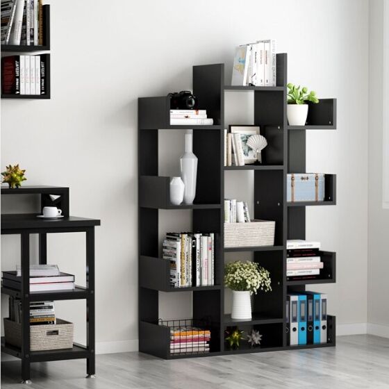 Black Contemporary Display Rack