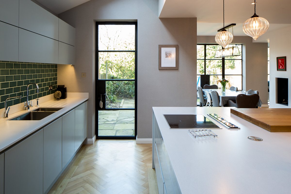 The Contemporary Handleless Kitchen
