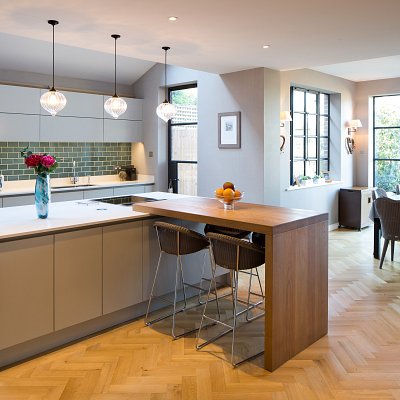 The Contemporary Handleless Kitchen