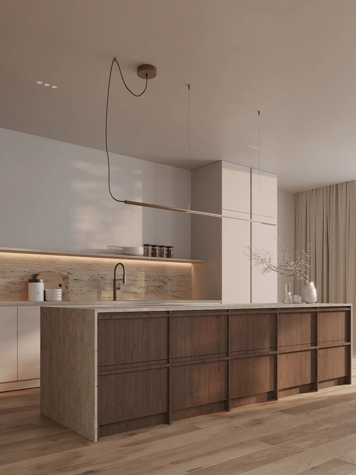 The Elemental Japandi Kitchen