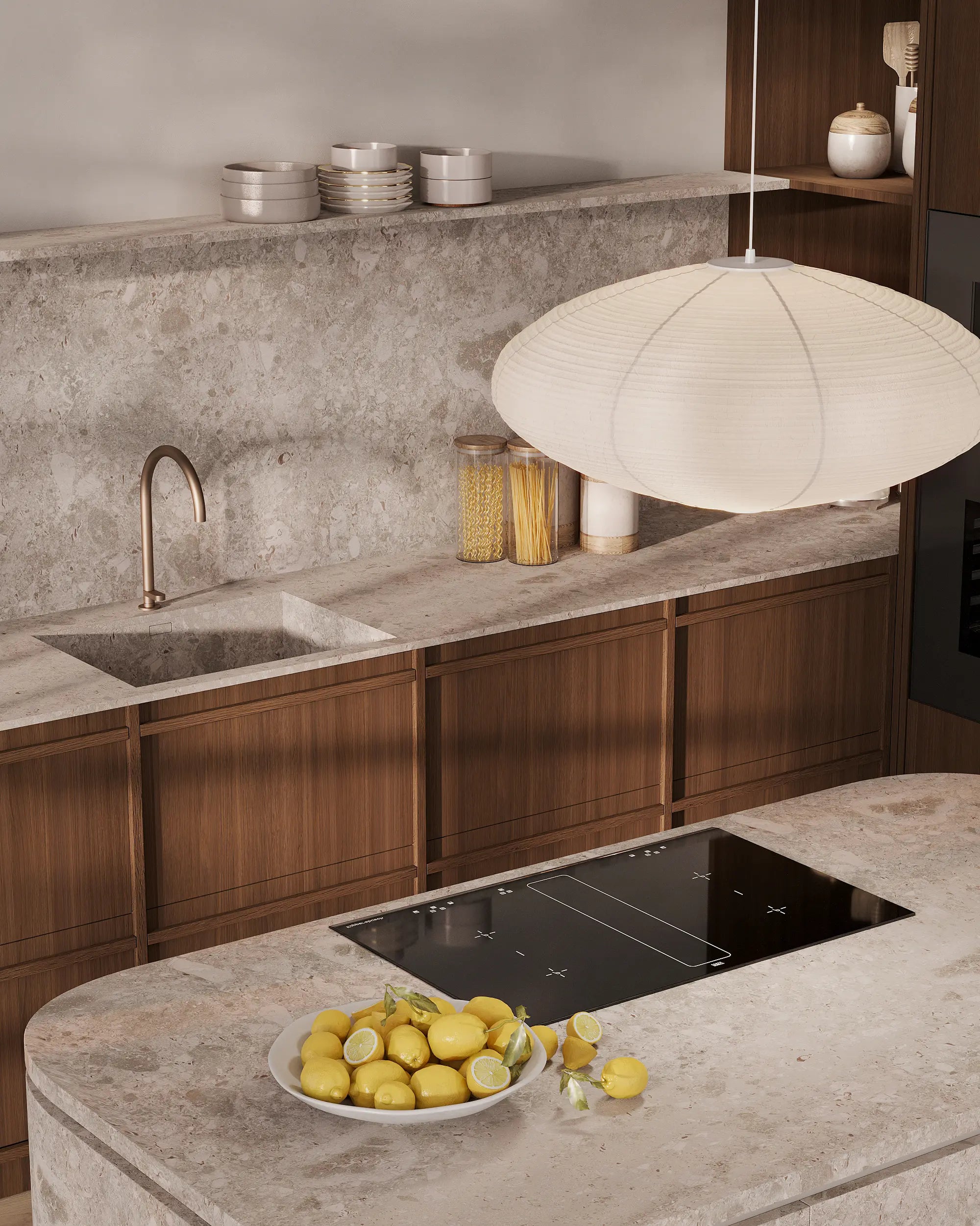 The Grounded Japandi Kitchen